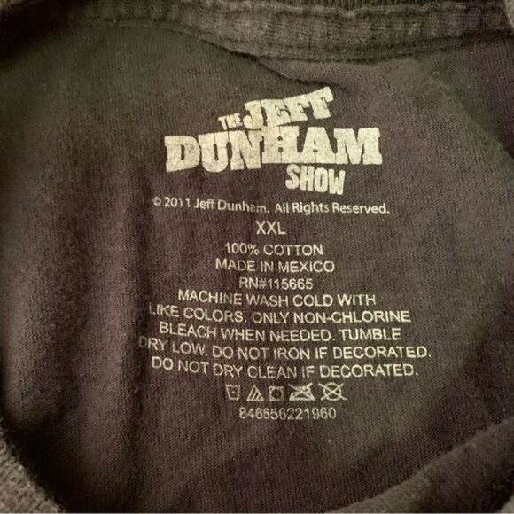 The Jeff Dunham show silence I keel you mens short sleeve graphic tee black -XXL - Picture 4 of 6